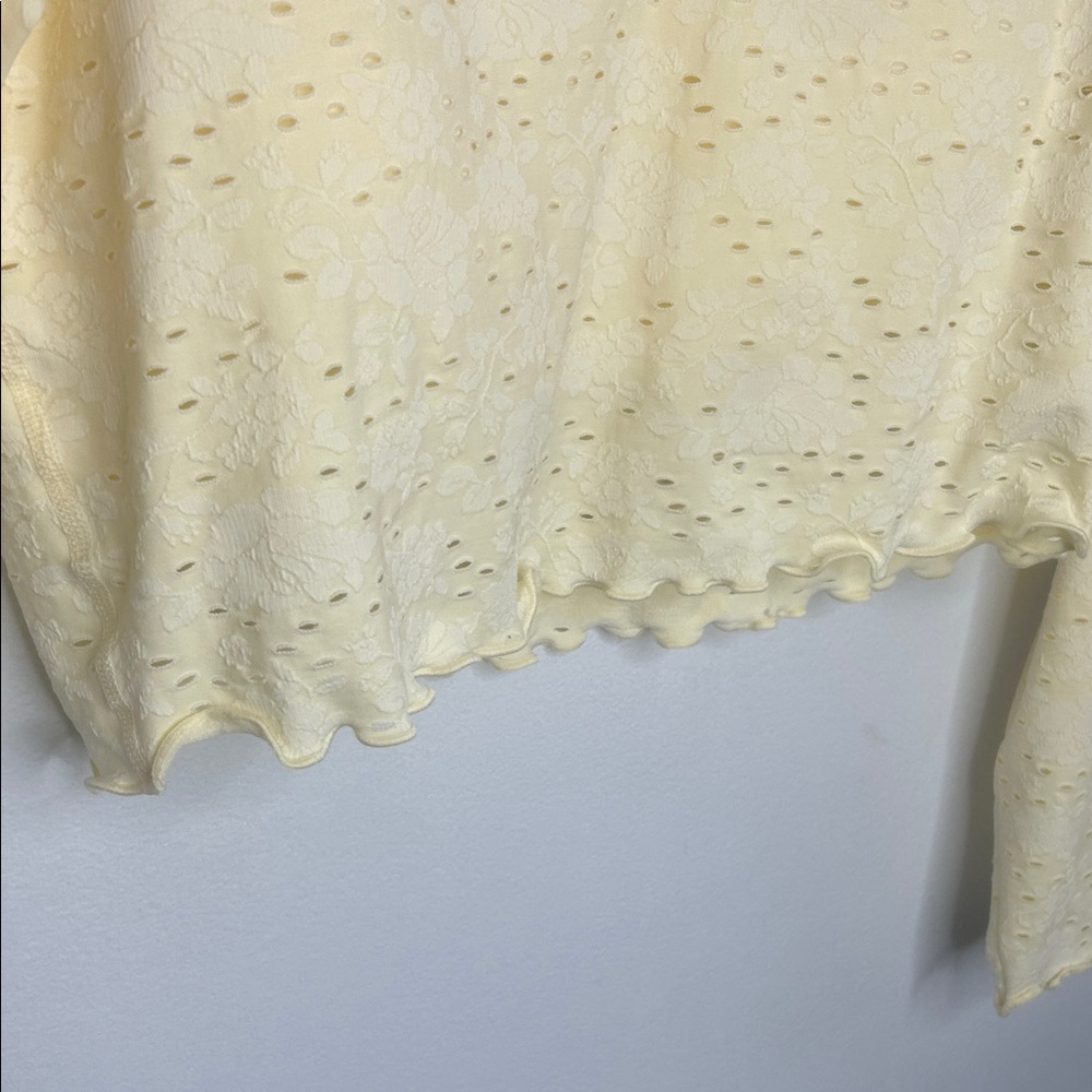 OFFLINE by Aerie Treat Yourself Cropped Long Sleeve Shirt - Picture 7 of 16